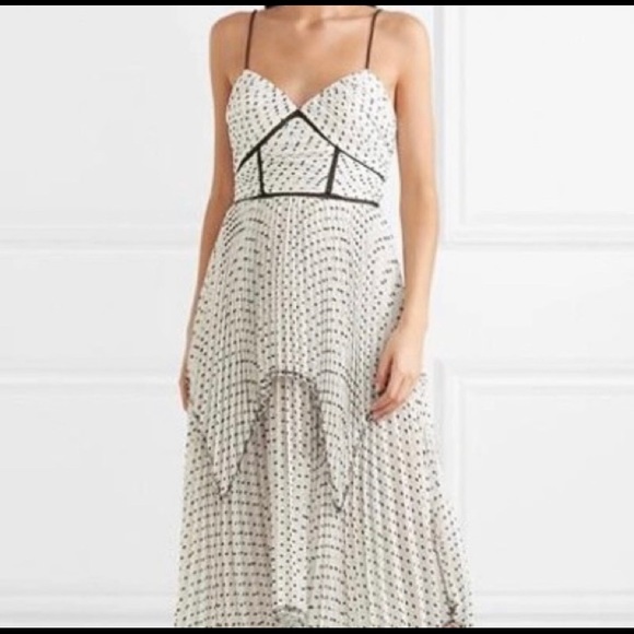 Self-Portrait Tiered Midi Dress - Picture 7 of 7